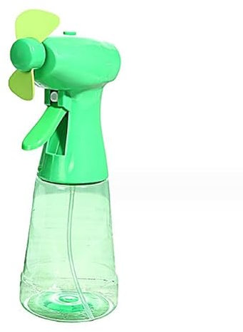 EdirFtra Tragbarer Mini-Ventilator mit Wasserflasche Wassersprüh-Reiseventilator, tragbarer Sprüh-Mini-Ventilator Außenkühlung,B