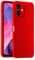 HULLIN Coque de Téléphone en Silicone Colorée, Adaptée à iPhone 11 (6.1) - Rouge de Chine