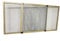 Mosquitera extensible de aluminio blanco, Mosquitera fija extensible color blanco adaptable a ventanas, anti-insectos (mosquitos o moscas). (70x100-190 Bronce)