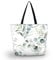 AOKSUNOVA Einkaufstasche Faltbar mit Reißverschluss Stofftasche Shopping Bag Damen Tragetasche Eukalyptus