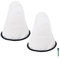 EZ SPARES 2 PCS 2KE2105000 HEPA Cloth Dust Bag Liner Compatible with Hoover Royal Backpack Cloth Shoulder Vacuum Cleaner C2401 RY4000,Shoulder Vac Pro Commercial Part, Cloth Hepa Vacuum Cleaner Bag