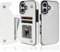 Vofolen for iPhone 16 Case with Card Holder Large Space Pocket Wallet Case Folio PU Leather Case Slim Flip Case Magnetic Closure Case Shockproof Protective Case Cover for iPhone 16 Phone Cases - White