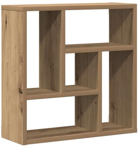 HEFZGDB Wandregal Artisan-Eiche 45x16x45 cm Holzwerkstoff Wandregal Küche Kleines Regal Wand Küchenregal Regal Schlafzimmer für Arbeitszimmer Badezimmer Wohnbereich Schlafzimmer