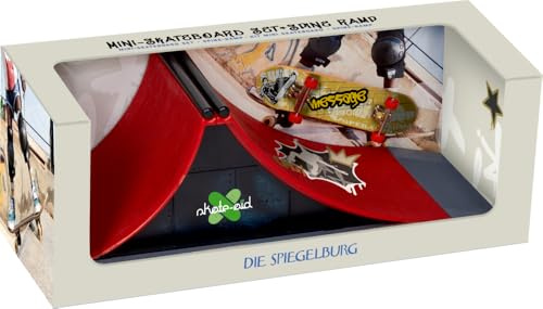 Die Spiegelburg - Mini-Skateboard-Set Spine-Ramp - Skate-aid