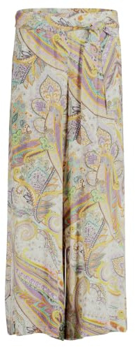 Cartoon Damen Palazzo-Hose mit Gummizug