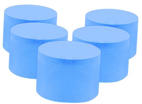 Garneck 5pezzi Spugna Filtrante per Formiche in Provetta Materiale di Cotone Labirinto per Ritenzione umidità Accessori per Nido di Formiche Sostituzione del Filtro Spugna di Ricambio