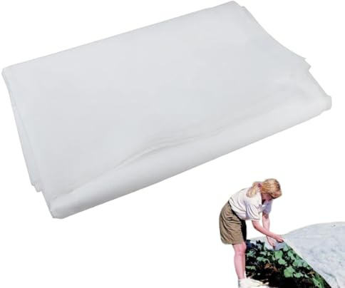 Generico Manta de invierno para plantas – Protección contra el frío invernal y para exteriores, manta reutilizable de TNT para proteger árboles flores frutas de la nieve y la lluvia