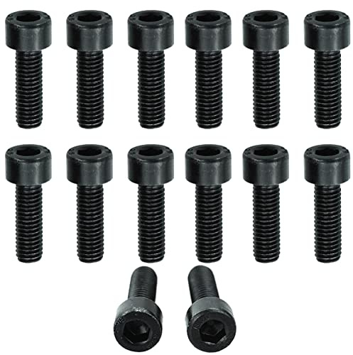 12pcs Bicycle Bolts, M5 Bicycle Water Bottle Cage Screws for Bicycle Water Bottle Holder