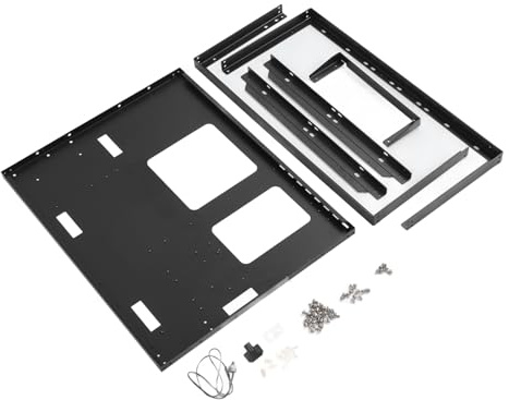 Yctze ATX Open Chassis -Koffer für Eatx, MATX, ITX Motherboards - Stapelbares Gaming PC Rack mit Kühlunterstützung für X79/X99 Dual Kanäle