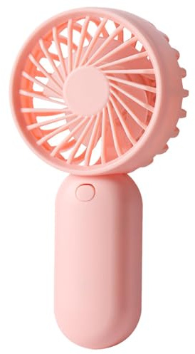 BUBEFSKD Ventilador De Mano Ligero Portátil AM4 con Batería Pequeño para Viajes Aire Libre Oficina Mujeres Camping Viaje De Mano