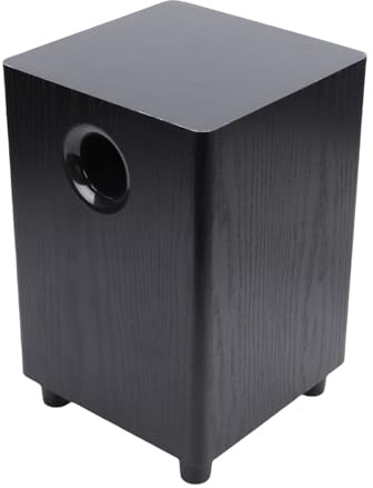 Sxhlseller 100W Home Subwoofer, 6.5 Inch Passive Speaker, MDF Material, Plug and Play for Home Theatre Party