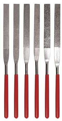 SE Diamantfeilen-Set, flach, 6-teilig, 74330DF