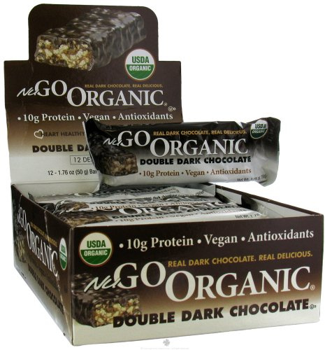 Nugo Nutrition Bar - Organic Double Dark Chocolate - 1.76 Oz