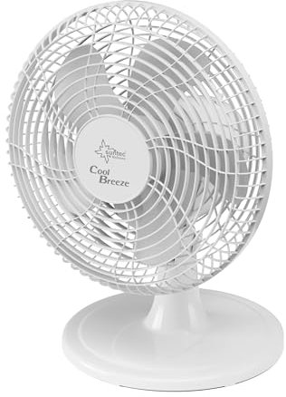 SUNTEC Ventilatore da tavolo CoolBreeze 2.500 TV [25 cm Ø, 2 livelli, oscillante, 20 Watt]