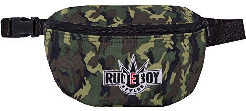2Stoned Hip Bag Bauchtasche mit Stick Rudeboy Stylee in Camouflage