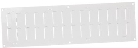 500x150mm Blanco Rejilla corredera de metal, rejilla de ventilación, rejilla corredera de metal
