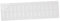 500x150mm Blanco Rejilla corredera de metal, rejilla de ventilación, rejilla corredera de metal