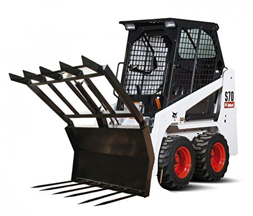 Kroko Zange Krokogebiss Silozange hydraulisch für Frontlader Bobcat Breite 125cm