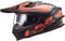 LS2, Crosshelm Motorrad Explorer Alter Matte Schwarz Neon Orange, L