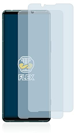 BROTECT Schutzfolie für Sony Xperia 5 III | 2 Stück Transparenter Displayschutz Made in Germany Klare Full-Screen Folie Full-Cover 3D Curved Montage Kit