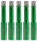 K1 Diamond Tile Drill Bits - Dry Diamond Hole Saw Set for Ceramic Marble Granite Stone, Triangle Shank Fixed Drill Bit Kit, 5pcs, 8mm