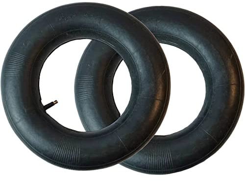 2 Pcs 3.50-8 Wheelbarrow Inner Tubes with TR-13 Straight Valve Inflatable inner tube Replacement for Hand Trucks Carts Trolley and More