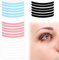 24 Pcs Wimpernlift Band Kit, wiederverwendbare Wimpernlift Pads Wimpernlift Werkzeug, weiche Pads Silikon Perm Band Wimpernlifting Kompensator (4 Farben)