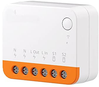 SONOFF MINIR4 Wifi Smart Schalter 2 Wege LichtSchalter Relaismodul APP Steuerung