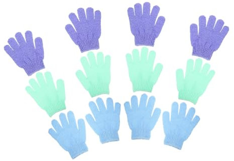 FRCOLOR Hotel Familie Verwenden 12 Stücke Pack Peeling Mitts Körper Schrubben Handschuhe Qualität