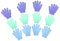 FRCOLOR Hotel Familie Verwenden 12 Stücke Pack Peeling Mitts Körper Schrubben Handschuhe Qualität