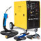 MAGNUM MIG 380w MMA IGBT - Schutzgasschweißgerät mit 4-Rollen Drahtvorschub und Fahrwerk - MIG MAG, MMA und WIG-Lift - 400V 50Hz 40-350A - Set Solo