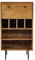 Weinschrank Portland | 60 cm | Mangoholz & Metallmöbel | Industrielle Innenausstattung