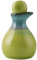 Bouteille d'huile raffinée, pot d'huile raffinée, bouteille en céramique, flacon vide vintage rechargeable, distributeur d'huile (vert)