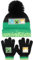 Minecraft Wintermütze & Handschuhe Set für Jungen – warme & gemütliche Beanie Mütze & Handschuhe – perfekt für Kinder im Alter von 6–12 Jahren, grün, One size