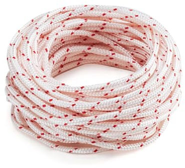 Starterseil, 10 Meters 3,5 mm Ersatz Starterseil, Starterseil Rasenmäher, für Motorsäge, Gartengeräte Baugeräte, Kantenschneider, Freischneider