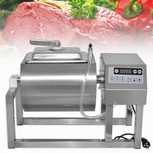 HNBYLMM Vacuum Tumbler Marinator Meat Tumbler Marinator Machine Vacuum Meat Tumbler Marinator Commercial Meat Marinator Machine Vegetable Marinaort for Chicken Steak Burger Shop