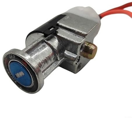 ZYNCUE Serratura di sicurezza con 2 chiavi, per bici elettrica, per bici elettrica e moto