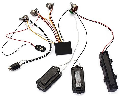 Yardwe 3 Bassverstärker Gitarren Tonabnehmer Verkabelung