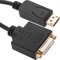 BeMatik - Adapter Displayport auf DVI-D Aktiver 10cm