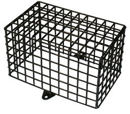 CCTV Camera, PIR & Light Protection Galvanized Black CAGE 29CM X 16CM X 16CM