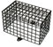 CCTV Camera, PIR & Light Protection Galvanized Black CAGE 29CM X 16CM X 16CM