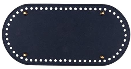 F Fityle Kunstleder Einlegeboden Baseshaper Bag Shaper Taschenboden in verschiedenen Farben und Größen - Königsblau, 25x12x0,4 cm