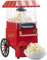 Rosenstein & Söhne Popkornmaker: Retro-Heißluft-Popcorn-Maschine, Miniatur-Rollwagen-Optik, 1.200 Watt (Popcorn Automat, Gerät, Pfannen)
