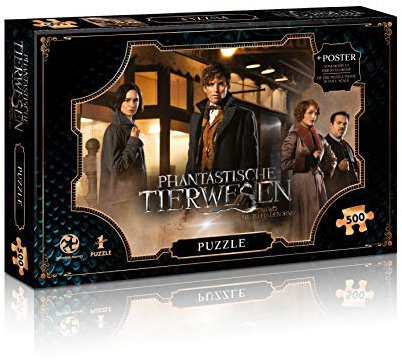 Winning-Moves. Phantastische Tierwesen Puzzle 500 Teile 48 x 34cm Fantasy Magie