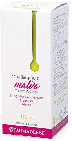 Farmaderbe Mucillagine Malva Integratore Alimentare A Base Di Mucillagine Di Malva 150ml