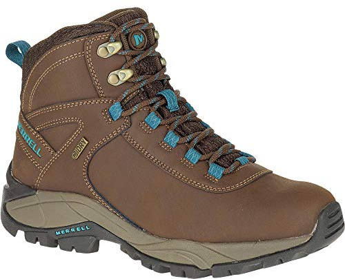 Merrell J311543C Women’s Women's Leisure Time and Sportwear Boots, Dark Earth/B.Blue (Multicolor), 7.5 UK