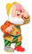 DISNEY BY BRITTO, Mini Figurina Eolo dei 7 Nani, Resina, Multicolore, Taglia Unica, (6007105)