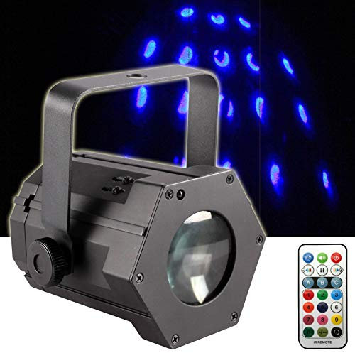 E-Lektron LMO-9W USB LED Moonflower DJ Party Disco R/G/B/W Licht-Effekt Flowereffekt