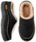Zigzagger Herren Memory Foam Suede Mokassins Hausschuhe, Schwarz, 46/47EU
