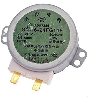 Motor de bandeja (61103-37960) horno microondas 6549W1S011N, EAU57424301 LG